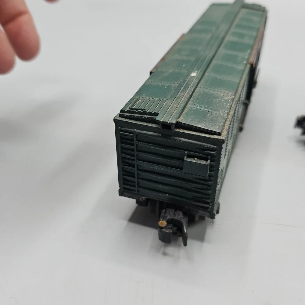 Vintage AC Gilbert American Flyer 913 Great Northern Boxcar & Gaex 922 Box Car